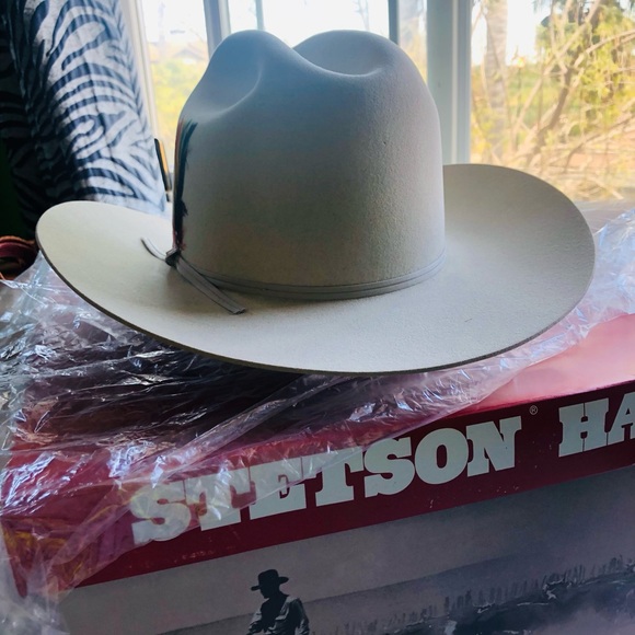 NWT ⚡️ NRA ISSUED ⚡️ National Rifle Association Issued Stetson Cowboy Hat - Picture 9 of 17